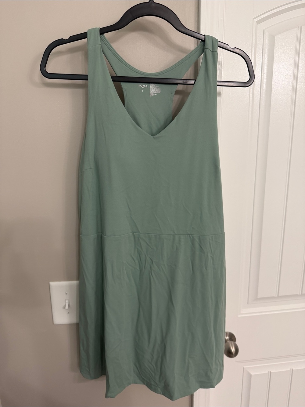 Mint Green Athletic Mini Dress